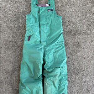 Patagonia Kids' Green Snow Bib